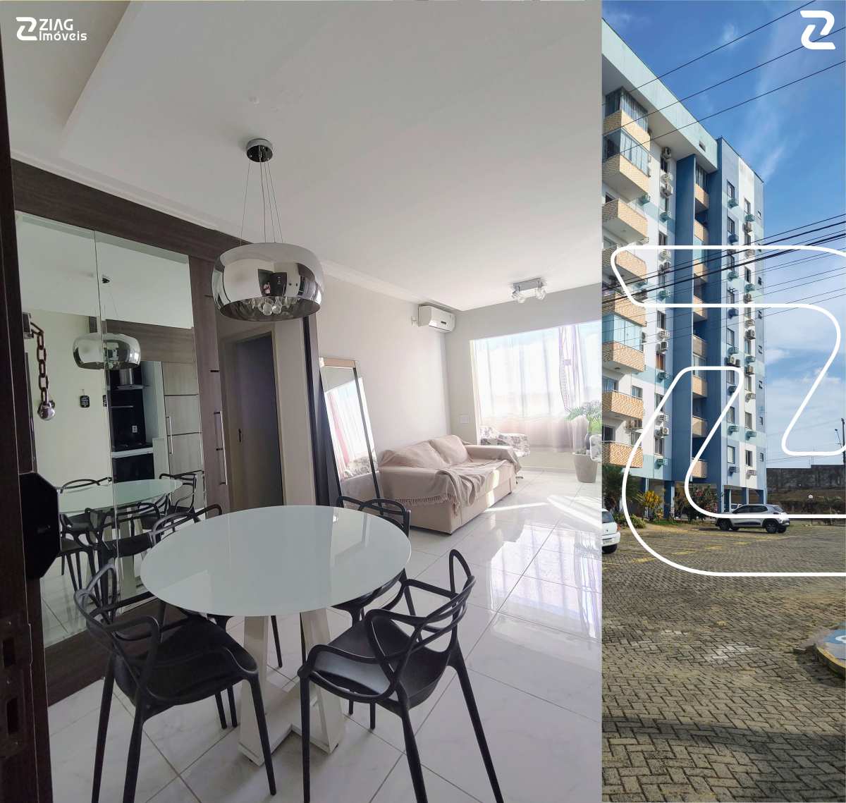 Apartamento com 2 quartos para locação mobiliado, condomínio Park Vinhais Club, Rua Plutão, Recanto dos Vinhais, São Luís/MA