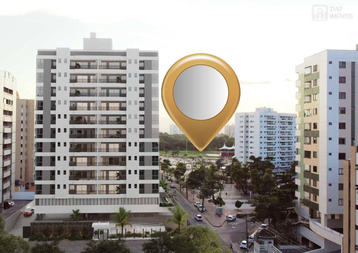 Edifício Dom Ricardo, Apartamento com 2 e 3 suítes, 71 a 85 m²- Rua dos Rouxinóis, 8 - Jardim Renascença - São Luís/MA - Ziag Imóveis