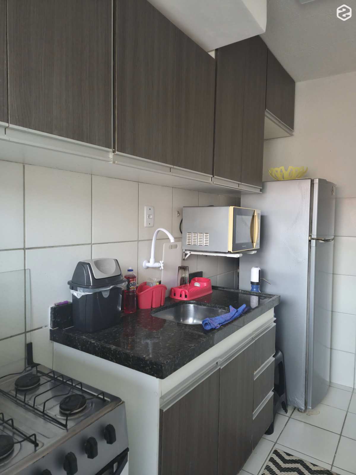 Apartamento mobiliado, com 2 quartos para aluguel, Condomínio São José de Ribamar, Avenida General Arthur Carvalho, Miritiua, São José de Ribamar/MA - Ziag Imóveis