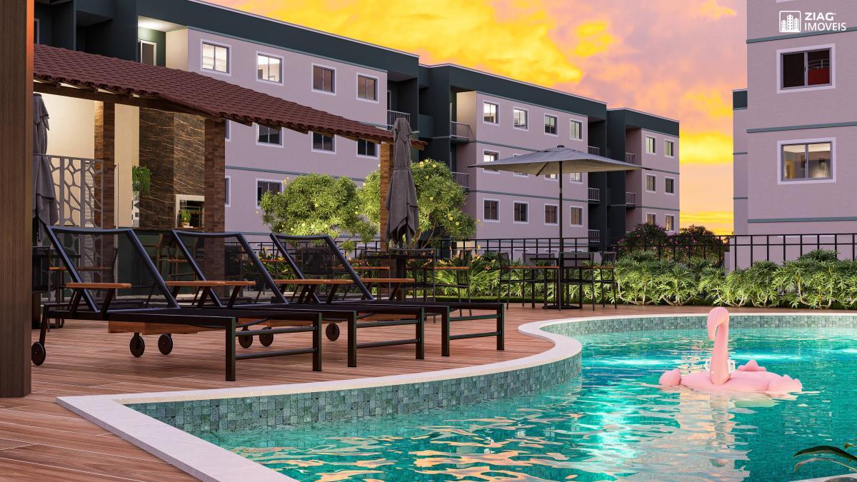 Be Life Resort Residencial Club, apartamentos com 2 quartos na região do turu, Rua Sampaio Corrêa nº 10, São Luís/MA - Ziag Imóveis