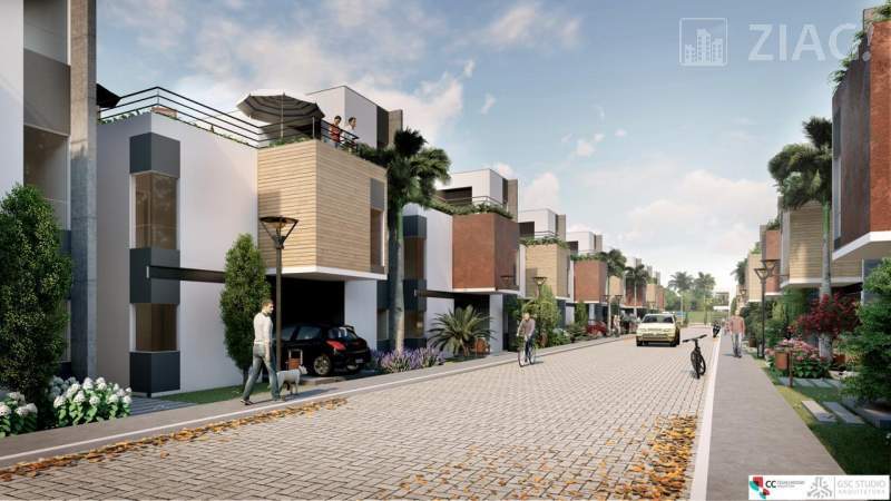 Berlin Bauhaus, Casas em condomínio fechado, Triplex com 3 quartos na região do Recanto dos Vinhais, São Luís - Ziag Imóveis