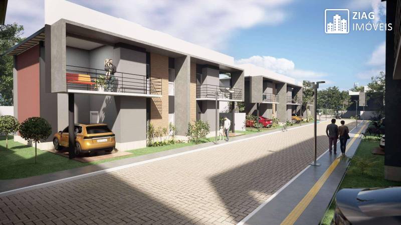 Condomínio Ferrara, Residencial de Casas Duplex na região do turu, Avenida Nossa Senhora da Vitória, Turu, São Luís – MA - Ziag Imóveis