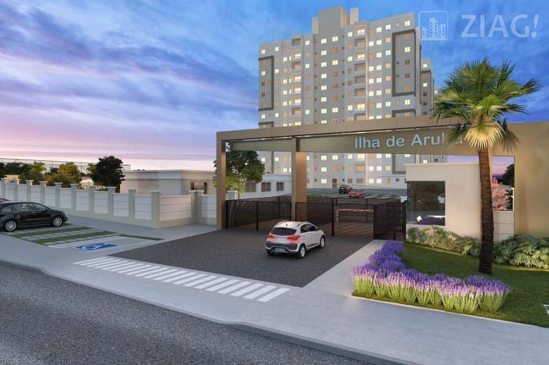 Condomínio Ilha de Aruba, Apartamentos com 2 quartos na região da Cohama, Vicente Fialho, São Luís - Ziag Imóveis