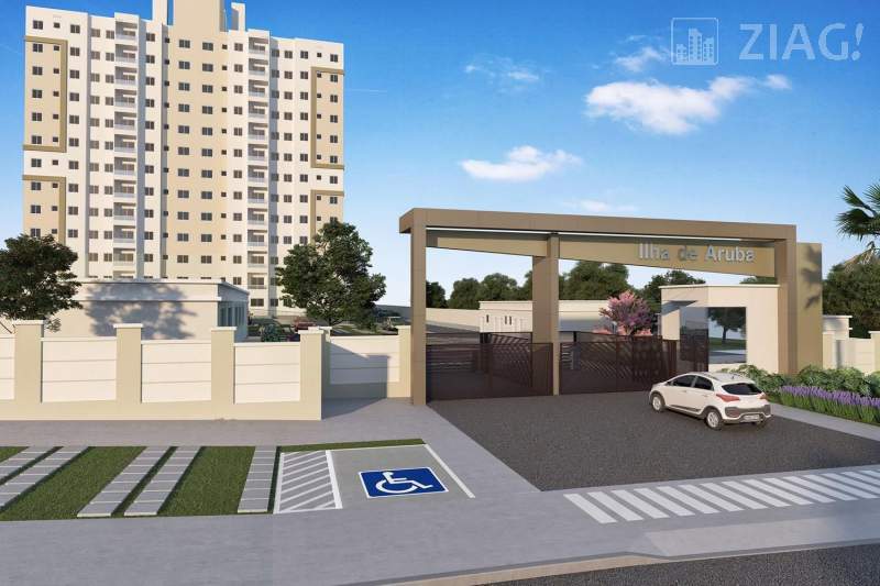 Condomínio Ilha de Aruba, Apartamentos com 2 quartos na região da Cohama, Vicente Fialho, São Luís - Ziag Imóveis