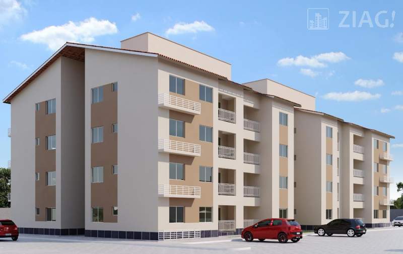 Condomínio Meribel Residence, 2 e 3 quartos na região do turu, São Luis - Ziag Imóveis