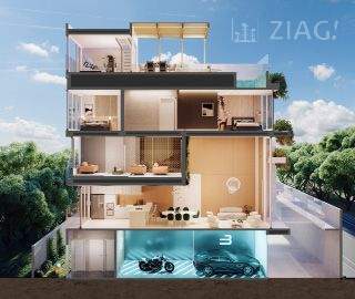 Condomínio Residencial Sense Jardins, Casas Triplex com 4 suítes, Alto padrão, na Região da Penínsuala da Ponta dAreia, São Luís - Ziag Imóveis