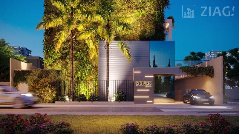 Condomínio Residencial Sense Jardins, Casas Triplex com 4 suítes, Alto padrão, na Região da Penínsuala da Ponta dAreia, São Luís - Ziag Imóveis