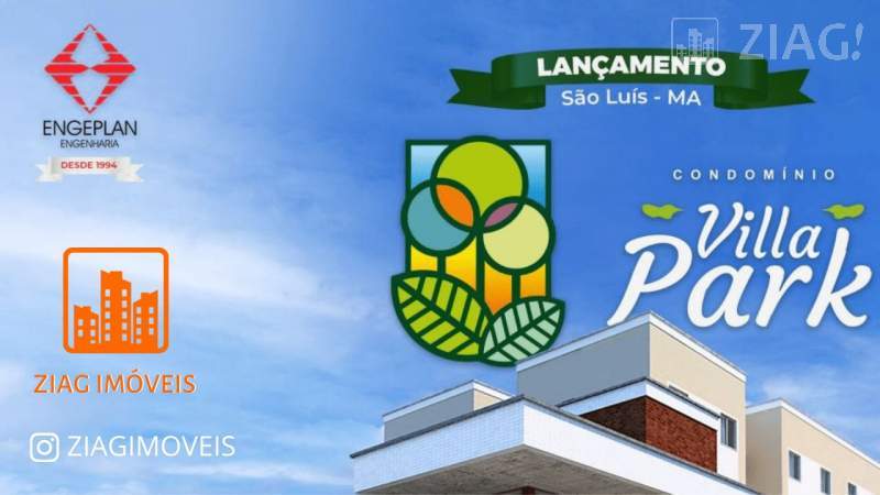 Condomínio Villa Park, Apartamentos com 2 quartos na região da Cidade Operária, São Luís - Ziag Imóveis