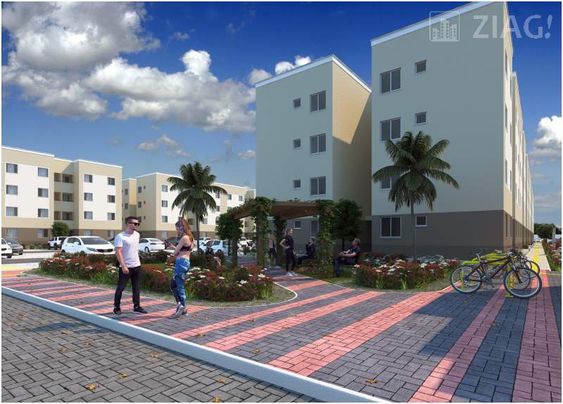 Condomínio Villa Park, Apartamentos com 2 quartos na região da Cidade Operária, São Luís - Ziag Imóveis