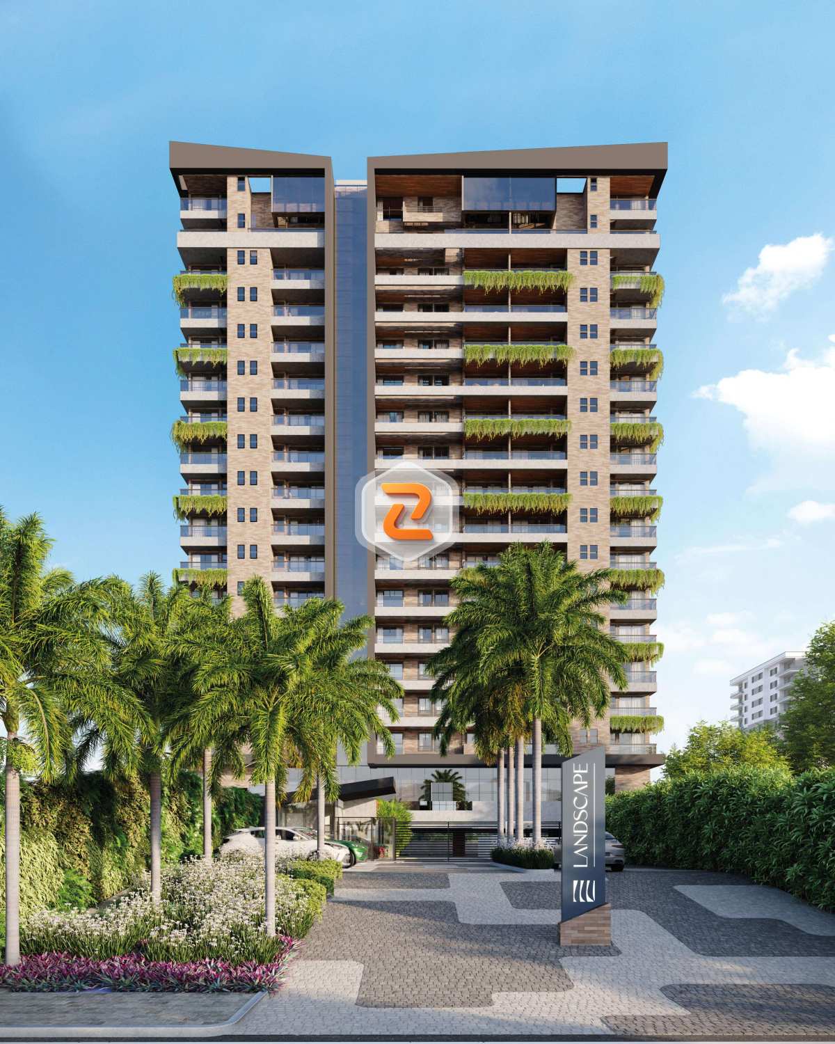 Edifício Landscape, Apartamentos com 3 suítes e cobertura, Avenida dos Holandeses, Loteamento Calhau, Calhau, São Luís/MA - Ziag Imóveis