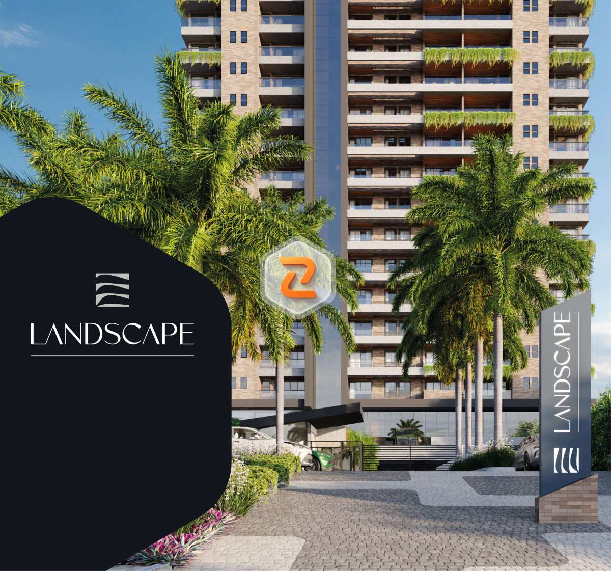 Edifício Landscape, Apartamentos com 3 suítes e cobertura, Avenida dos Holandeses, Loteamento Calhau, Calhau, São Luís/MA - Ziag Imóveis