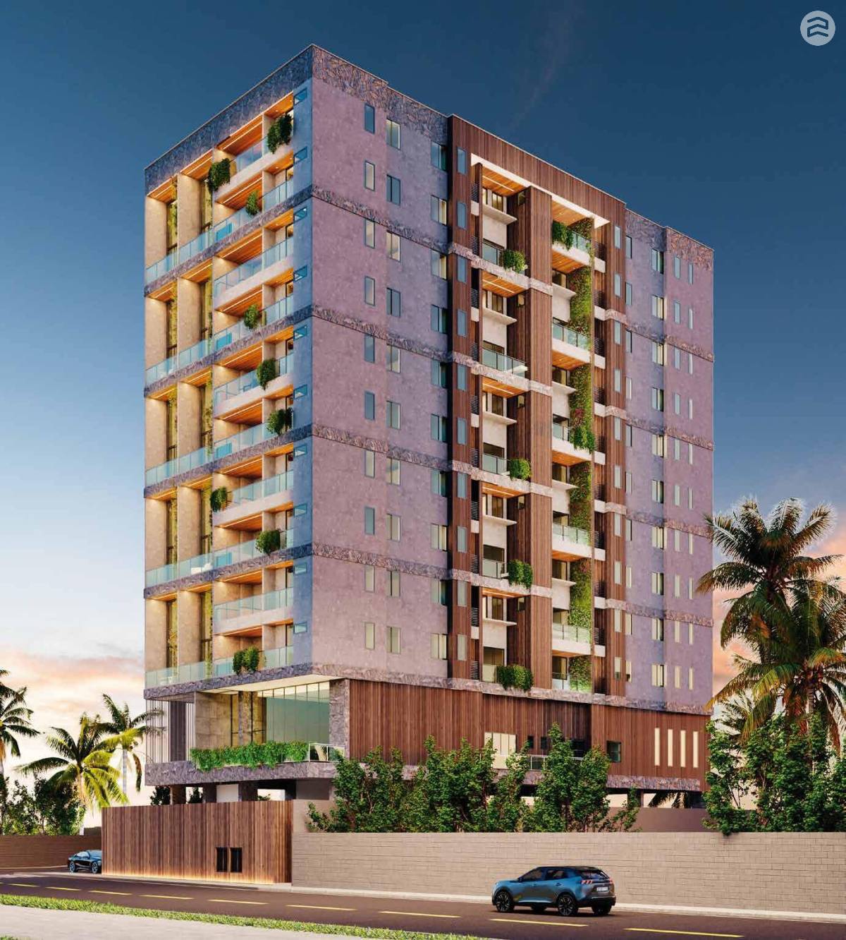 Edifício Mount Solaro, apartamentos e Lofts duplex, com até 3 quartos e até 3 vagas na garagem,  Península da Ponta dAreia, São Luís/MA - Ziag Imóveis