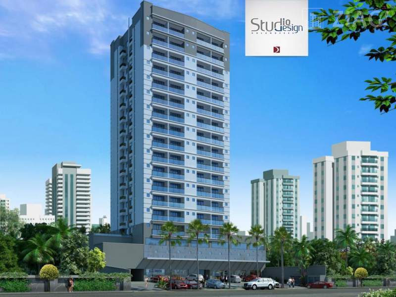 Edifício Studio Design, apartamentos de 1 quarto, na Av. dos Holandeses, Região do Calhau, São Luís - Ziag Imóveis