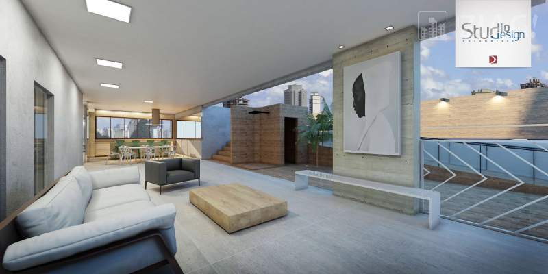 Edifício Studio Design, apartamentos de 1 quarto, na Av. dos Holandeses, Região do Calhau, São Luís - Ziag Imóveis