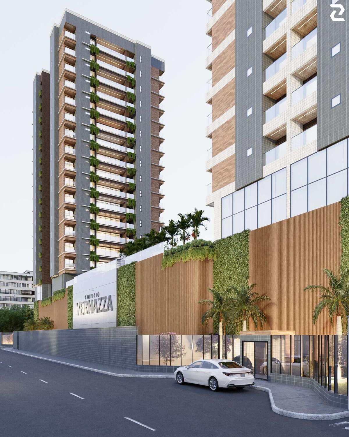 Edifício Vernazza, apartamentos de 87, 90 e 130 metros, Rua Coronel Amorim, Ponta Dareia, São Luís/MA - Ziag Imóveis