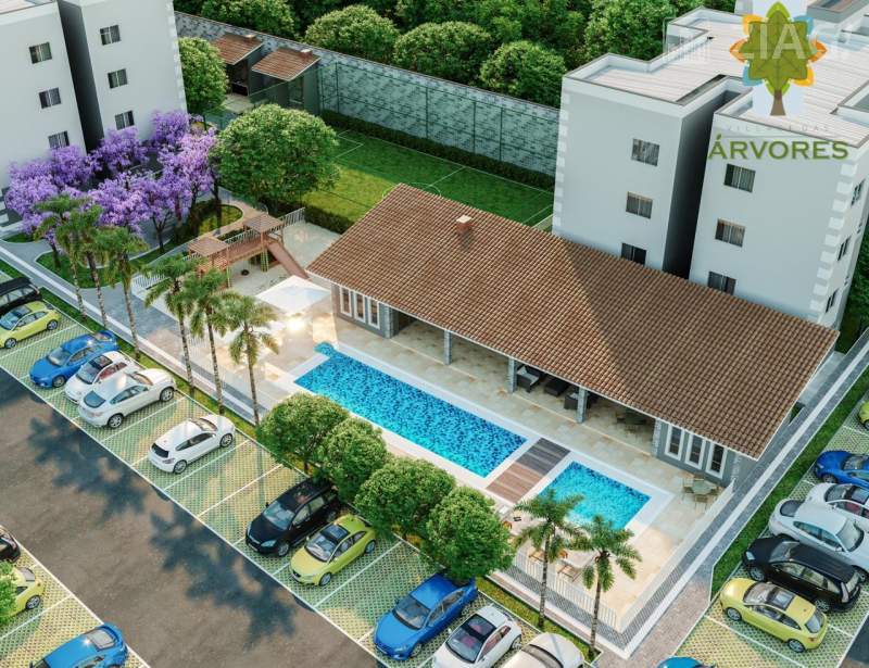Village das Árvores 3, Apartamentos com 2 quartos na região do Miritiua-Turu, São Jose de Ribamar - Ziag Imóveis