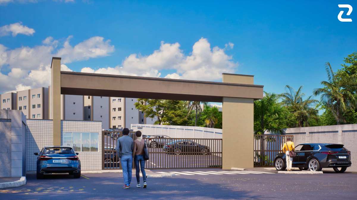 Jardim de Florença II, apartamentos com 2 quartos, 44,42m², Estrada da Maioba (MA-202), Vila Maioba do Janipapeiro, Paço do Lumiar/MA - Ziag Imóveis