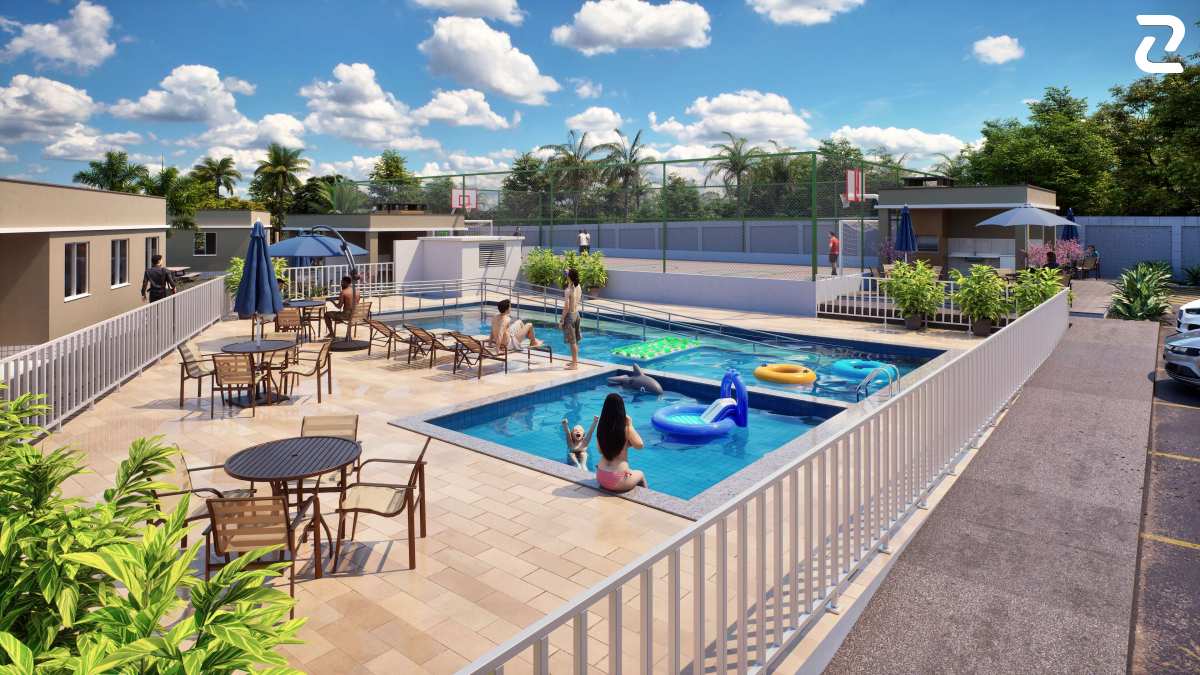 Jardim de Florença II, apartamentos com 2 quartos, 44,42m², Estrada da Maioba (MA-202), Vila Maioba do Janipapeiro, Paço do Lumiar/MA - Ziag Imóveis