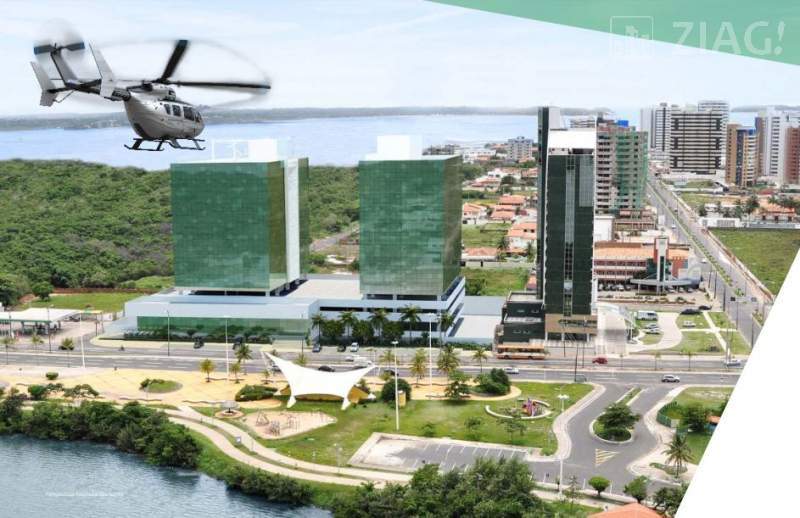 Lagoa Corporate & Offices, salas comerciais para venda e locação na Região da Ponta dAreia, São Luís - Ziag Imóveis