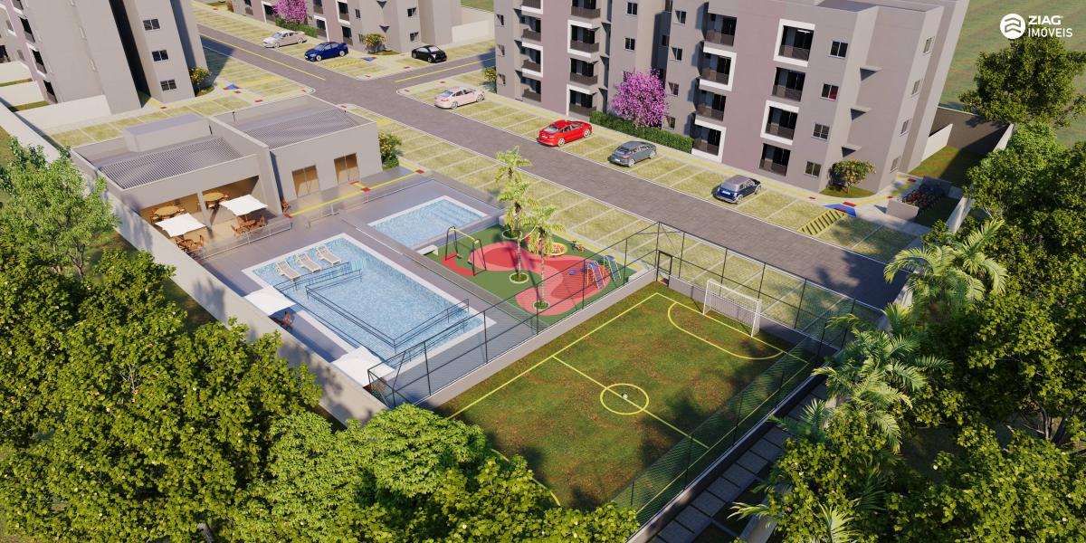 Lançamento: Condomínio Villa Di Carpi, Apartamentos com 2 quartos na Avenida do Fio, Cohatrac, Paço do Lumiar/MA - Ziag Imóveis