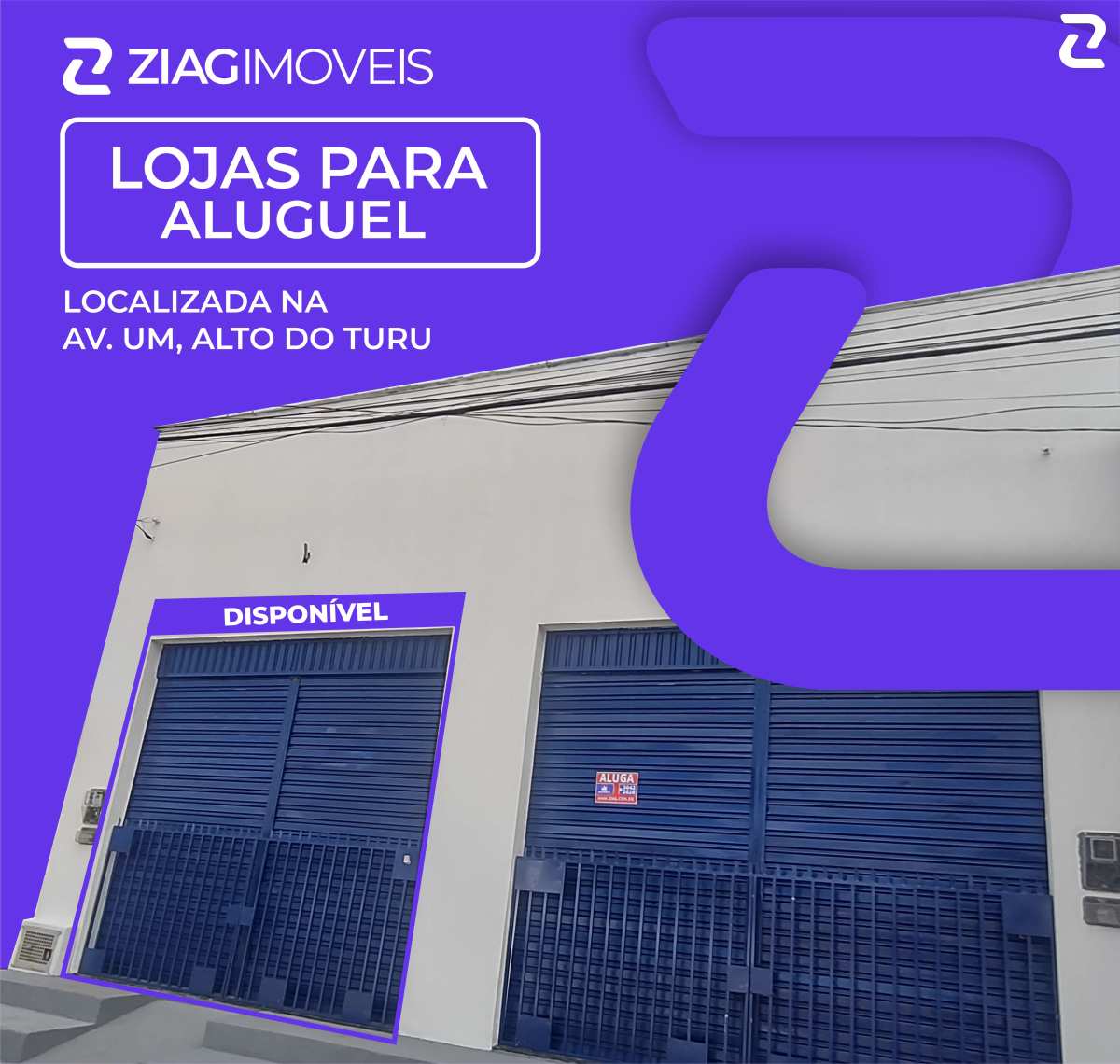 Sala, loja, ou ponto Comercial para locação, com 1 banheiro, Avenida um, Alto do Turu, São José de Ribamar/MA
