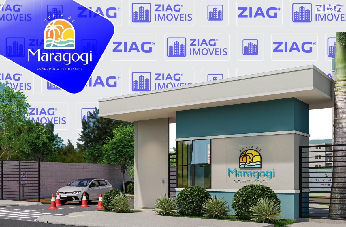 Praia de Maragogi Condomínio Residencial, Apartamentos com 2 quartos, Rua Santa Rosa, Turu, São Luís/MA - Ziag Imóveis