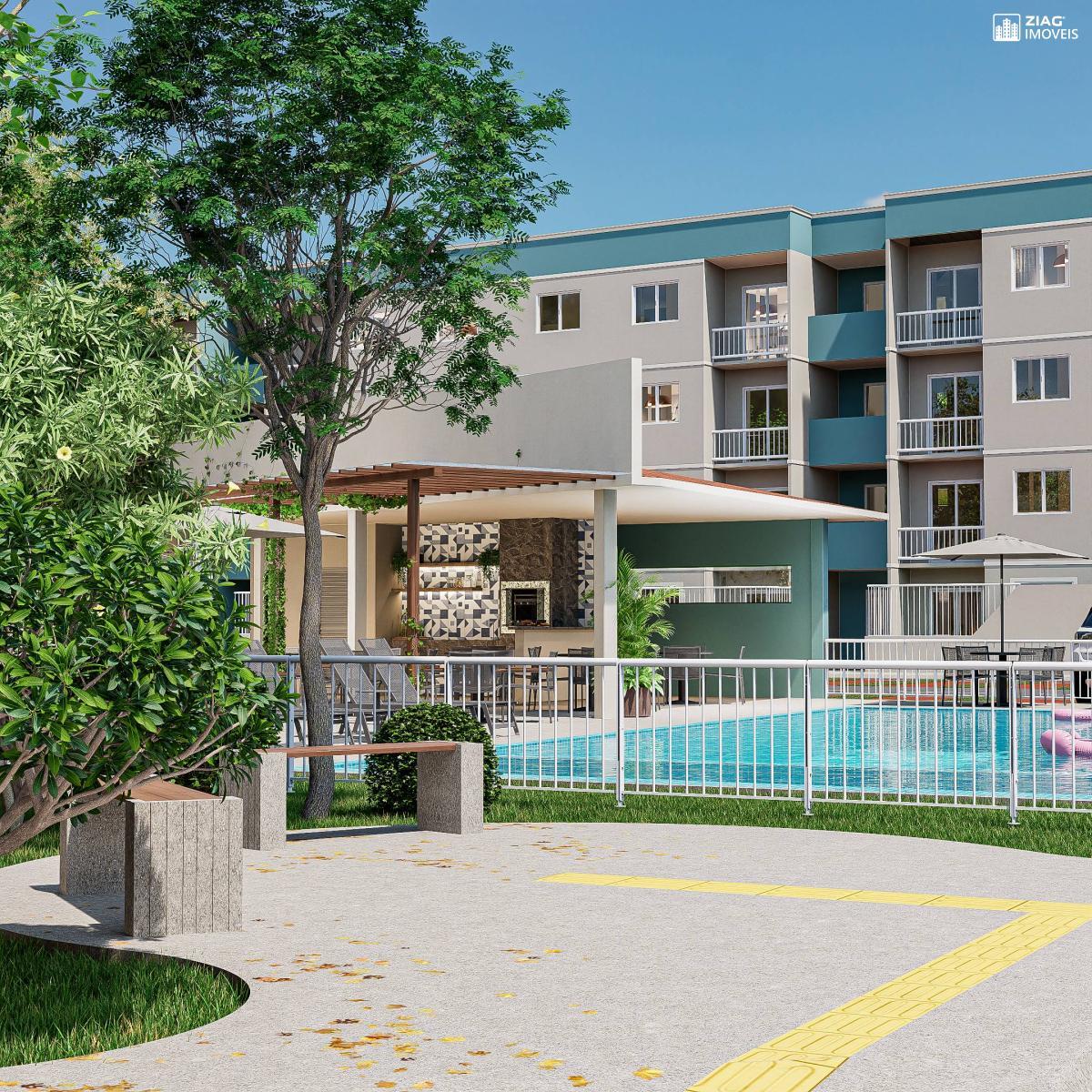 Praia de Maragogi Condomínio Residencial, Apartamentos com 2 quartos, Rua Santa Rosa, Turu, São Luís/MA - Ziag Imóveis