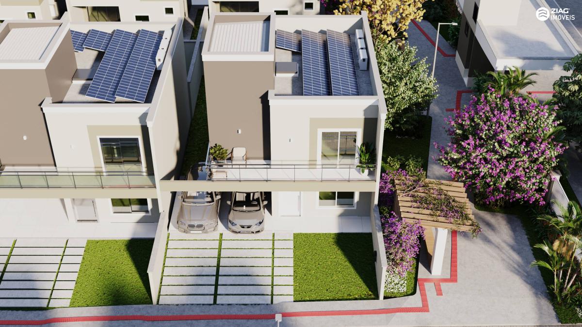 Residencial Arizona, Condomínio fechado de casas Duplex com 3 suítes, Rua Barão do Rio Branco, Alto do Calhau, São Luís/MA - Ziag Imóveis