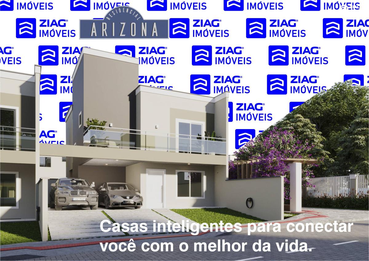 Residencial Arizona, Condomínio fechado de casas Duplex com 3 suítes, Rua Barão do Rio Branco, Alto do Calhau, São Luís/MA - Ziag Imóveis