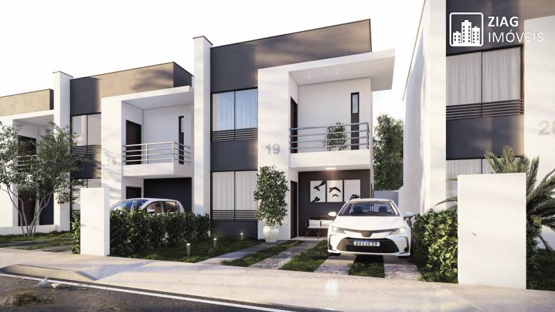 Residencial Fernando de Noronha, Casas duplex com até 4 quartos na região do Araçagy, Paço do Lumiar-MA - Ziag Imóveis