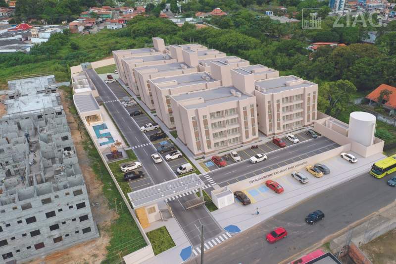 Residencial Ilha do Conde, 2 quartos sendo uma suíte na região do Turu - Ziag Imóveis