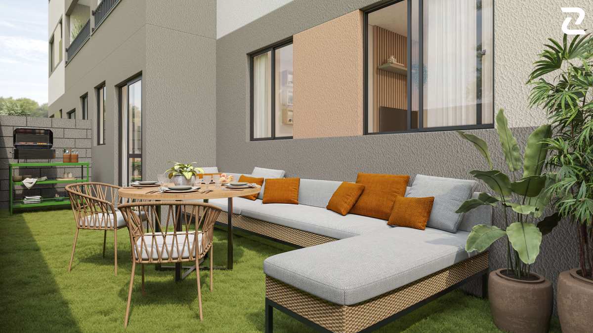 Residencial Ilha dos Vinhais, Apartamentos com 2 quartos, suíte e varanda, Rua Sapucaia, Residencial Vinhais II, São Luís/MA - Ziag Imóveis