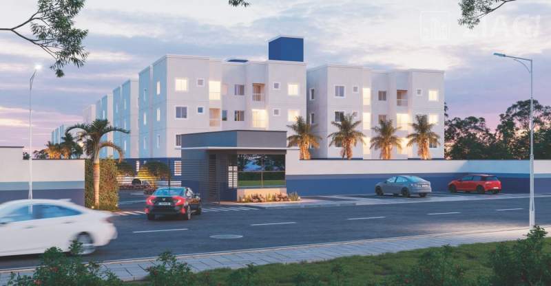 Condomínio Residencial Santorini, Apartamentos com 2 quartos, Estrada do sítio grande, na Região do Maiobão - Ziag Imóveis
