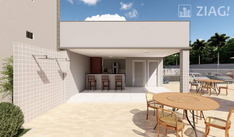 Residencial Vila do Conde, lançamento de Apartamentos com 2 quartos, Giardino, na Região do Santa Rosa, São Luís, MA - Ziag Imóveis