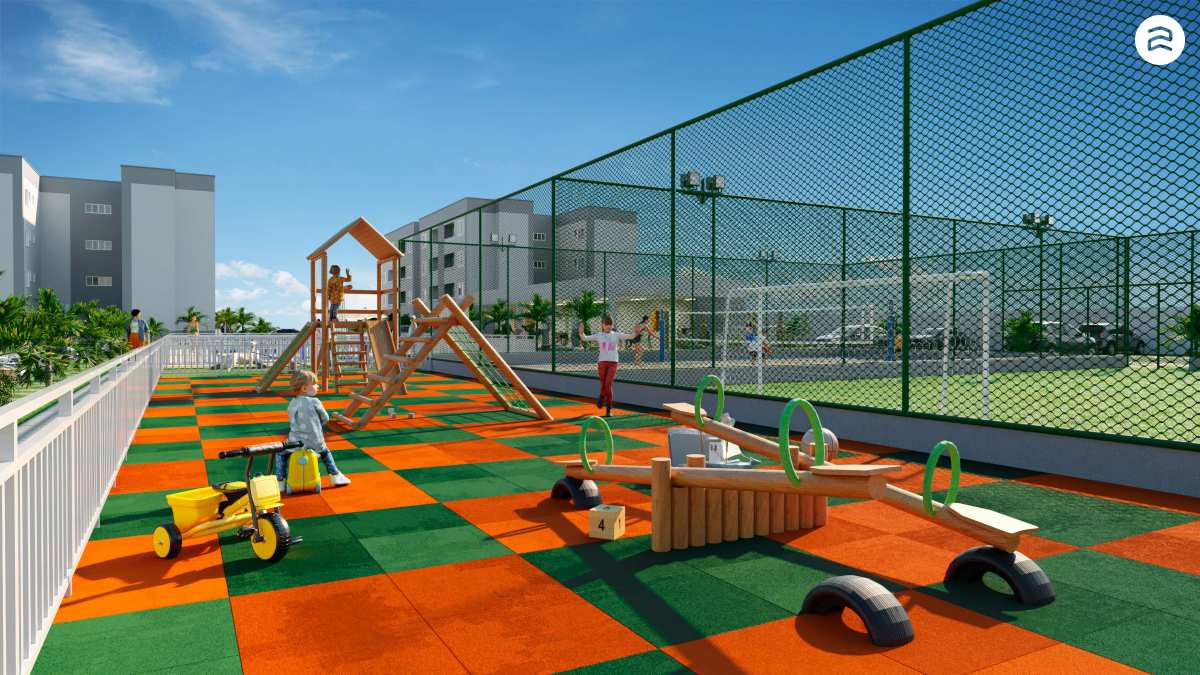 Village Garden 2, apartamentos com 2 quartos, suíte, na Região do turu, São Jose de Ribamar, MA - Ziag Imóveis