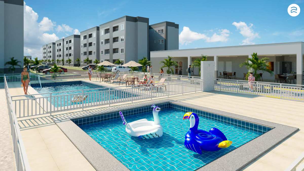 Village Garden 2, apartamentos com 2 quartos, suíte, na Região do turu, São Jose de Ribamar, MA - Ziag Imóveis