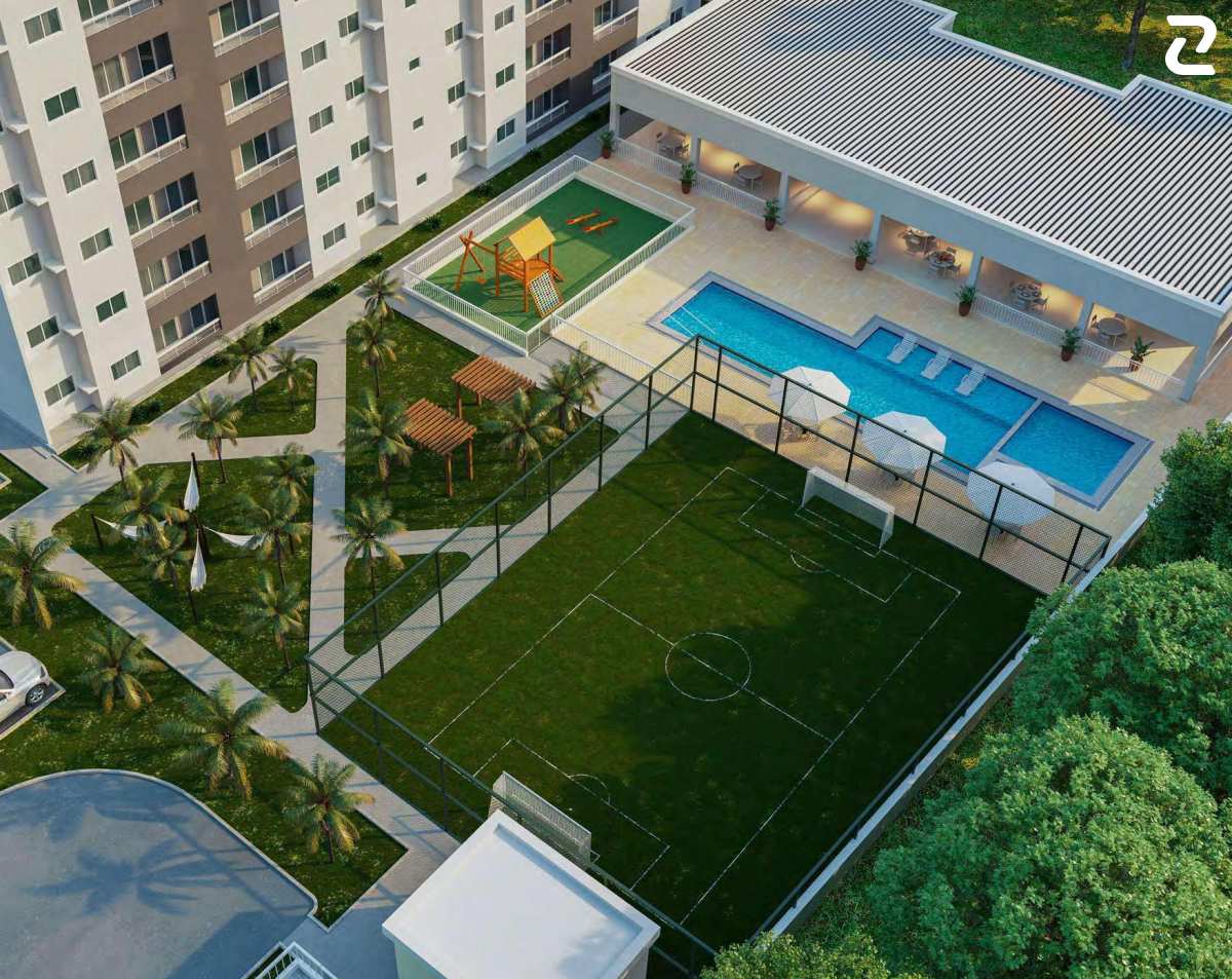 Village Prime Calhau 2, Condomínio clube com apartamentos de 2 e 3 quartos, Estrada Velha da Pimenta, Alto do Calhau, São Luís/MA - Ziag Imóveis